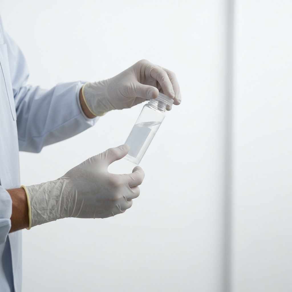 Professional medical specimen handling